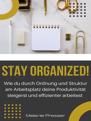 cover image of Stay Organized!